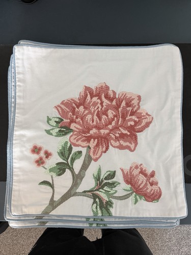 Laura ashley embroided cushion - laura,