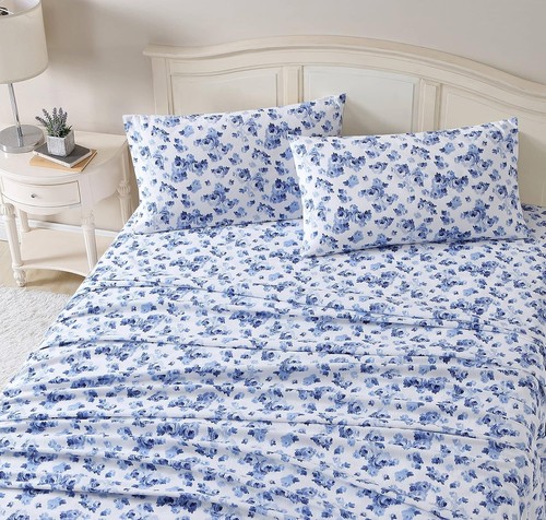 Laura ashley flannel sheets - laura,