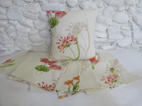 Cushion cover flower cream - flower,,